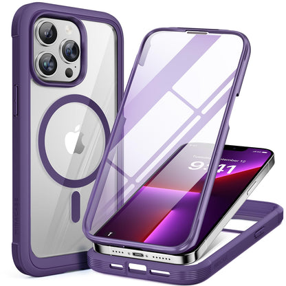 Miracase Full Body for iPhone All Series Glass Case