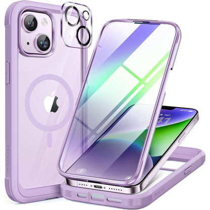 Miracase Full Body for iPhone All Series Glass Case