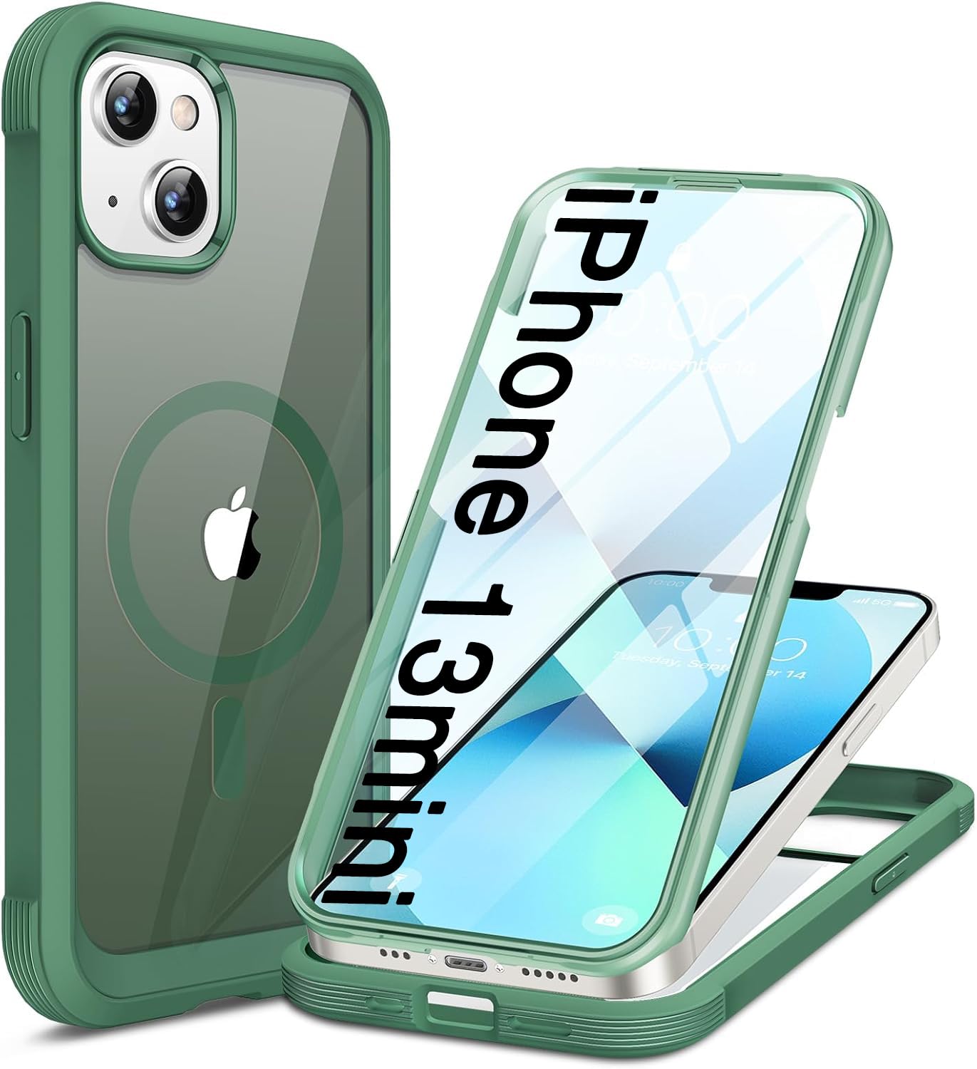 Miracase Full Body for iPhone All Series Glass Case