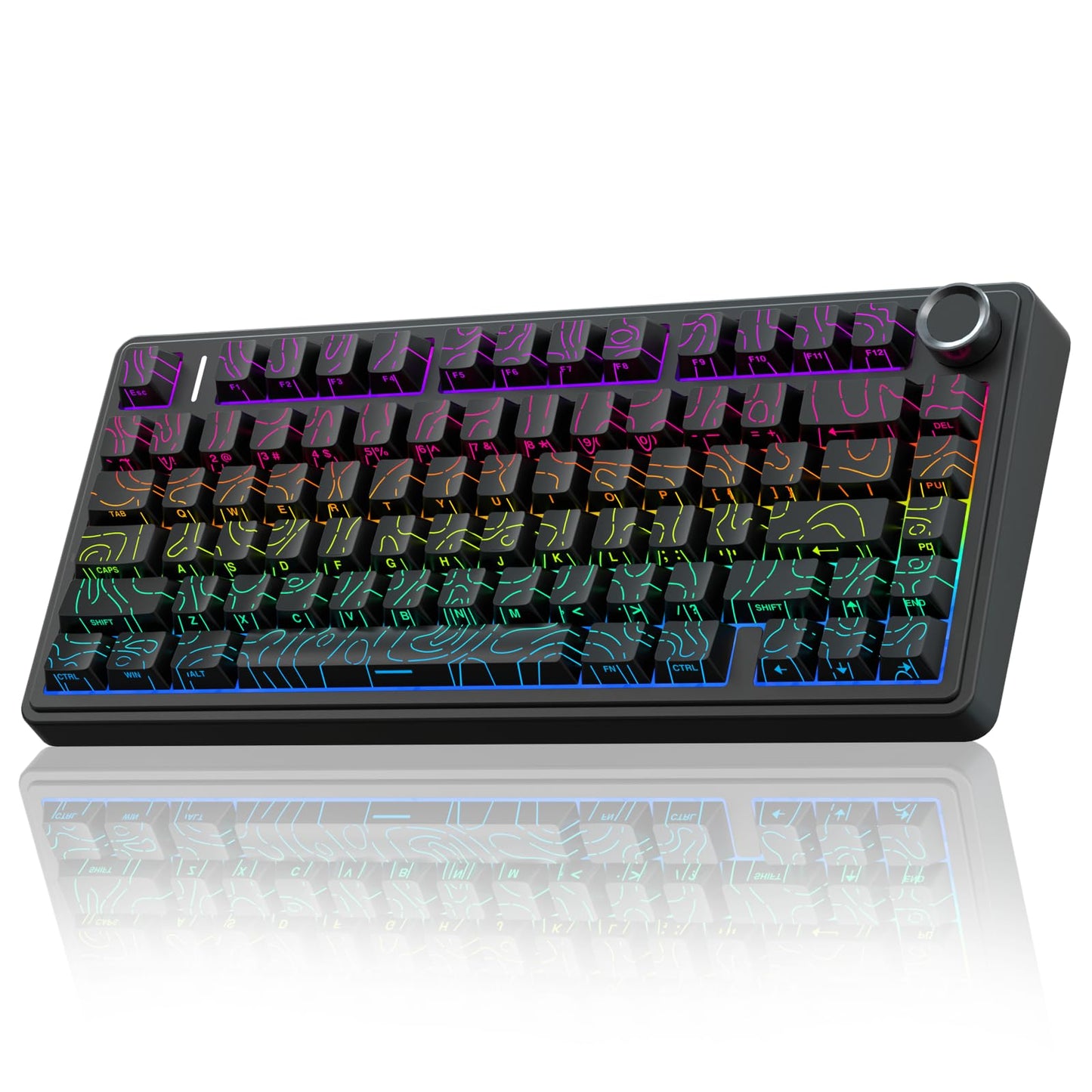 Wireless Hot Swappable RGB Mechanical Keyboard