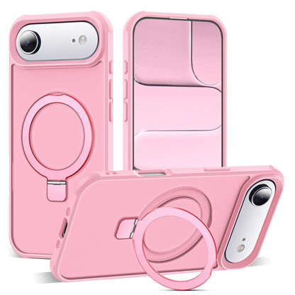 Translucent Magnetic Ring Stand Phone Case with Grip