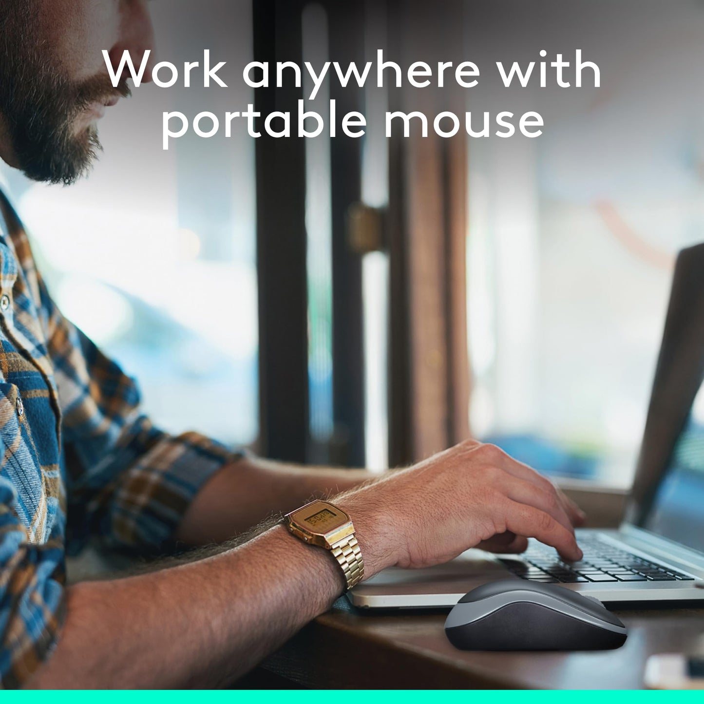 Silent Bluetooth Wireless Mouse with Compact Design