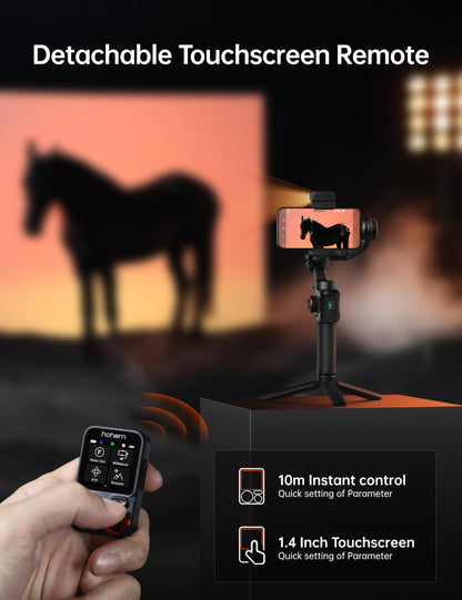 3-Axis AI Tracking Phone Gimbal Stabilizer