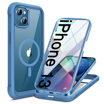 Miracase Full Body for iPhone All Series Glass Case