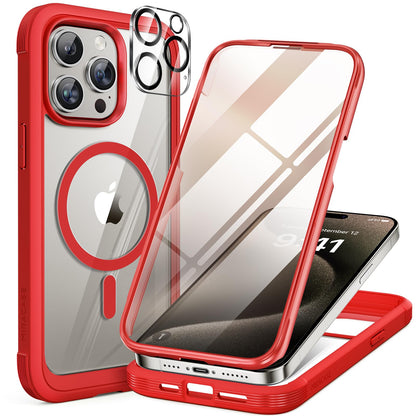 Miracase Full Body for iPhone All Series Glass Case