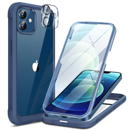 Miracase Full Body for iPhone All Series Glass Case