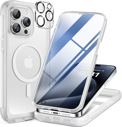 Miracase Full Body for iPhone All Series Glass Case
