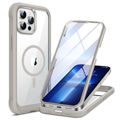 Miracase Full Body for iPhone All Series Glass Case
