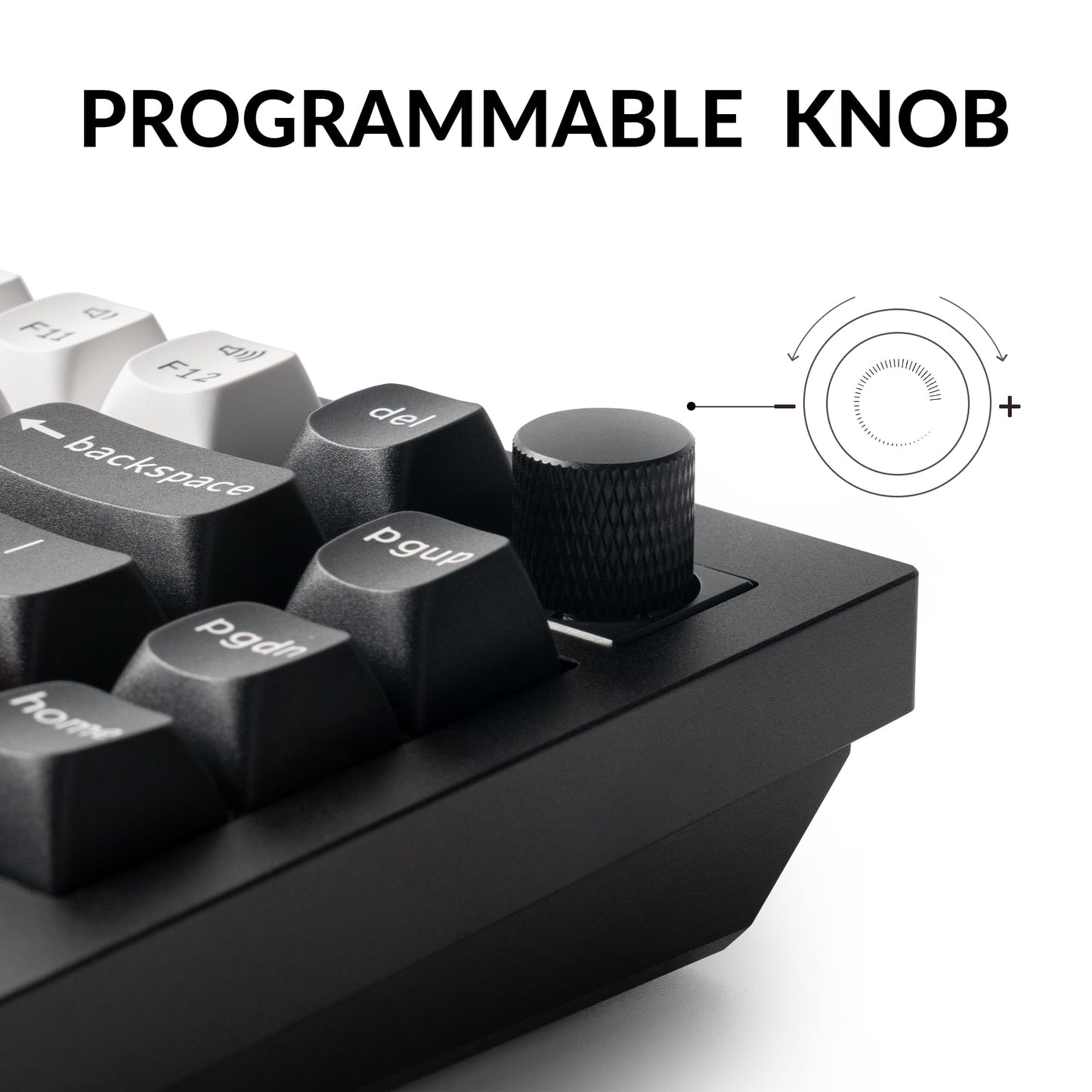 Q1 HE Hot Swappable RGB Mechanical Keyboard Knob