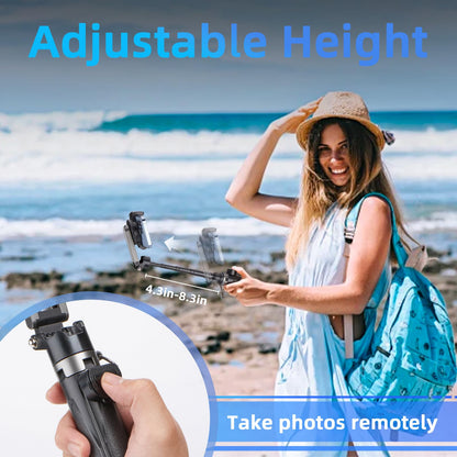 Portable MagSafe Tripod Selfie Stick with Remote