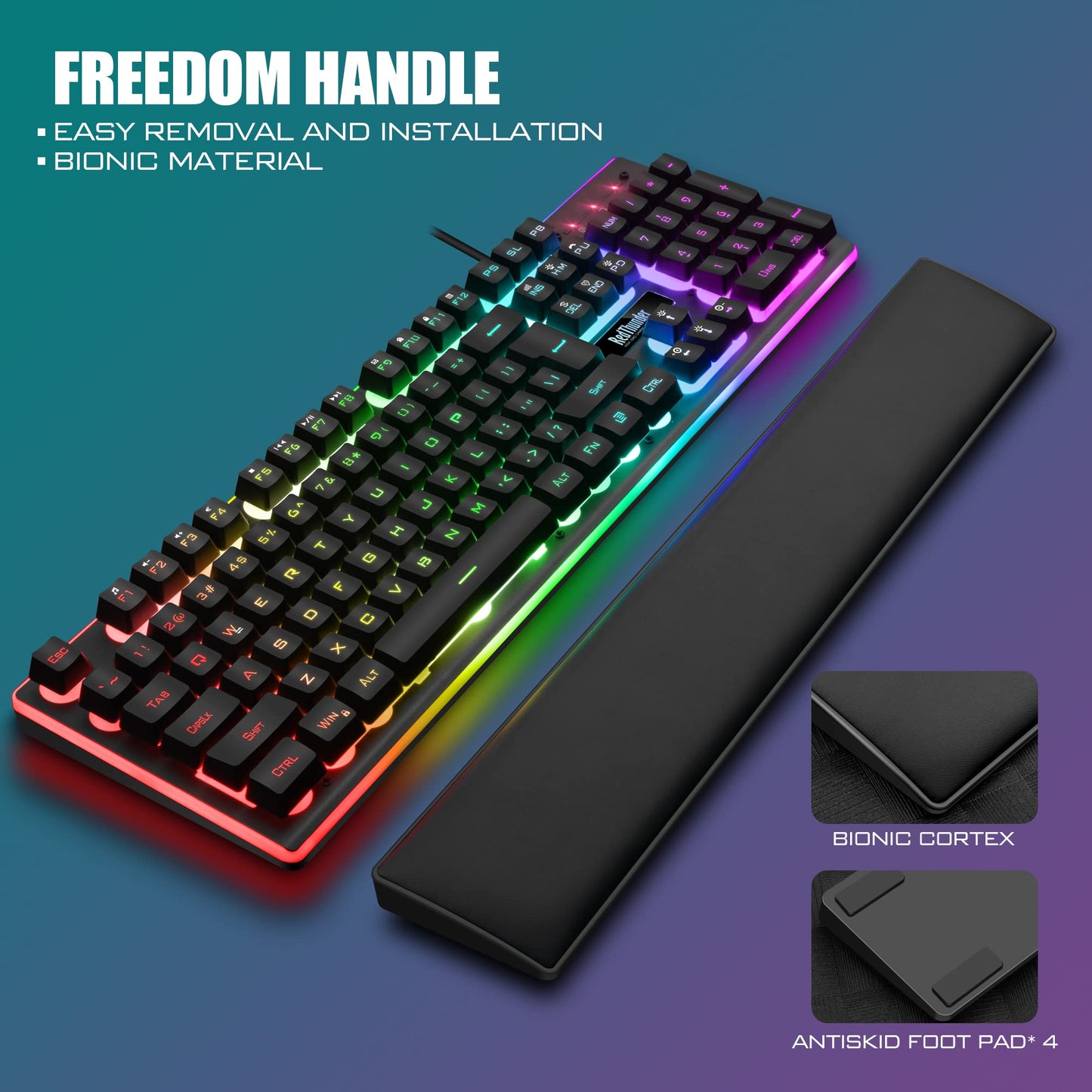 Wired Mechanical Gaming Keyboard
