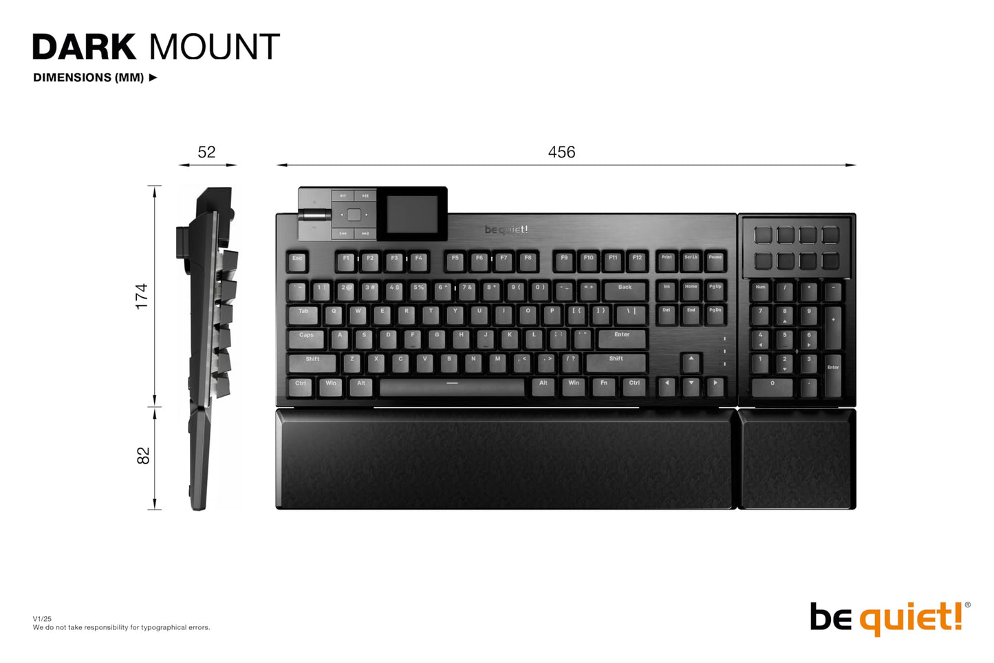 Silent Mechanical Keyboard with RGB Backlight