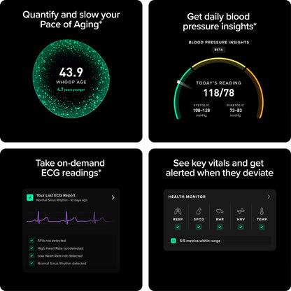 Advanced Fitness Tracker with Sleep & Health Monitoring