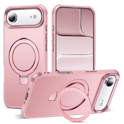 Translucent Magnetic Ring Stand Phone Case with Grip