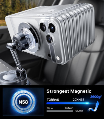 MagSafe Car Phone Mount with Adjustable Holder
