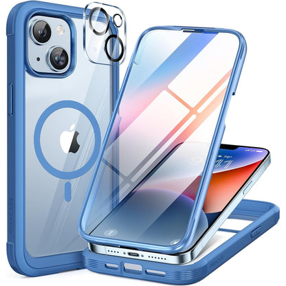 Miracase Full Body for iPhone All Series Glass Case