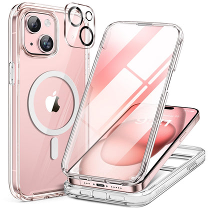 Miracase Full Body for iPhone All Series Glass Case