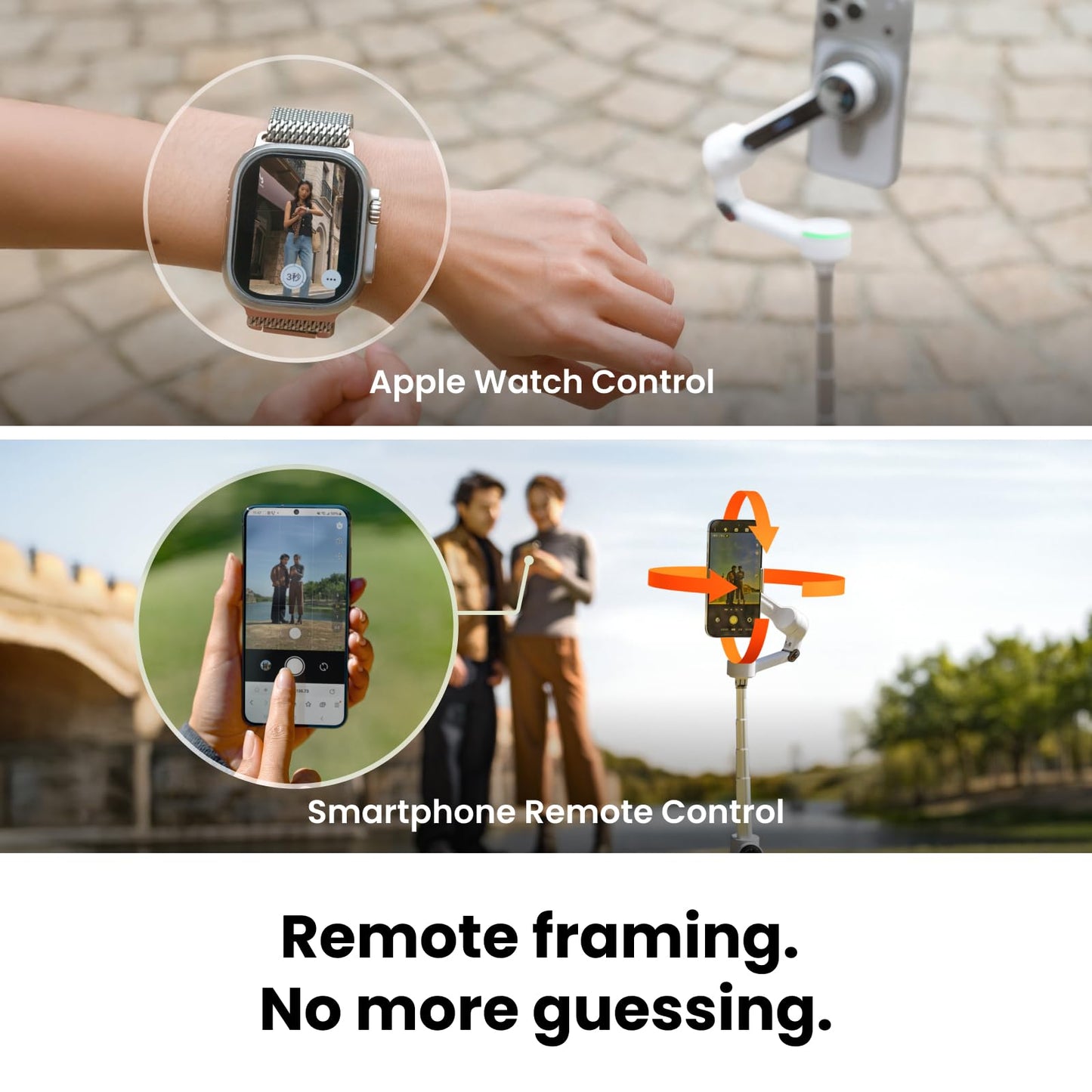 AI Tracking Phone Gimbal Stabilizer