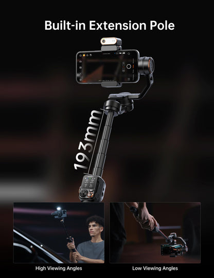 3-Axis AI Tracking Phone Gimbal Stabilizer