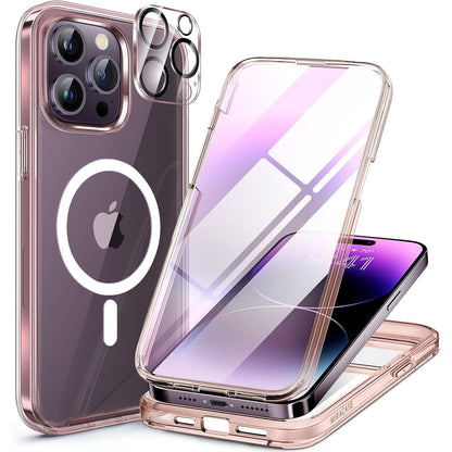 Miracase Full Body for iPhone All Series Glass Case