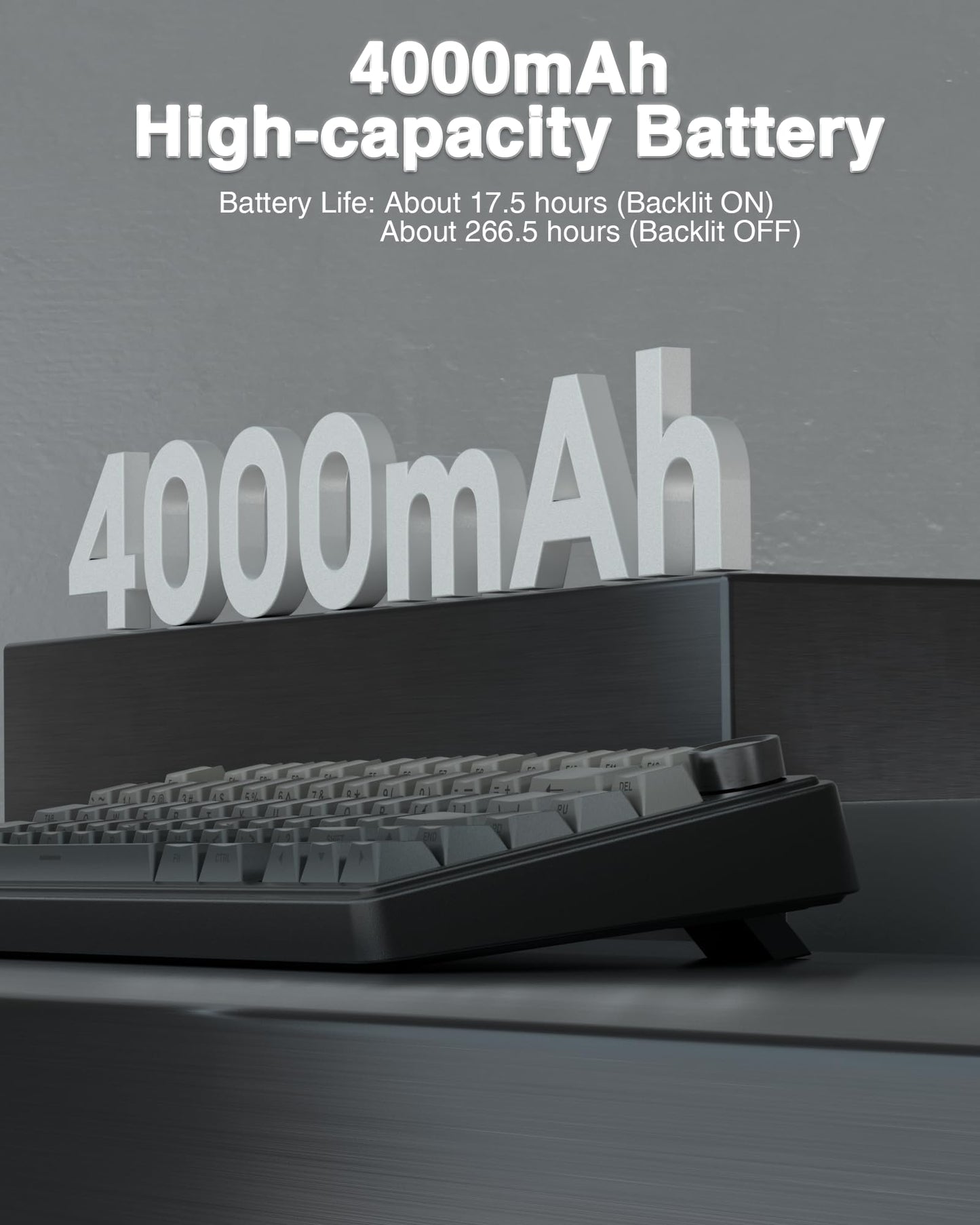 Wireless Hot Swappable RGB Mechanical Keyboard