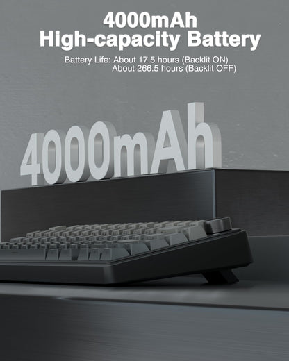 Wireless Hot Swappable RGB Mechanical Keyboard
