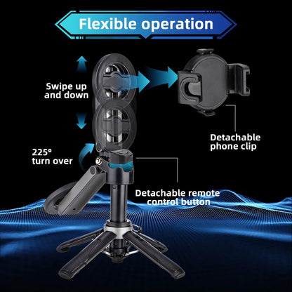 Portable MagSafe Tripod Selfie Stick with Remote