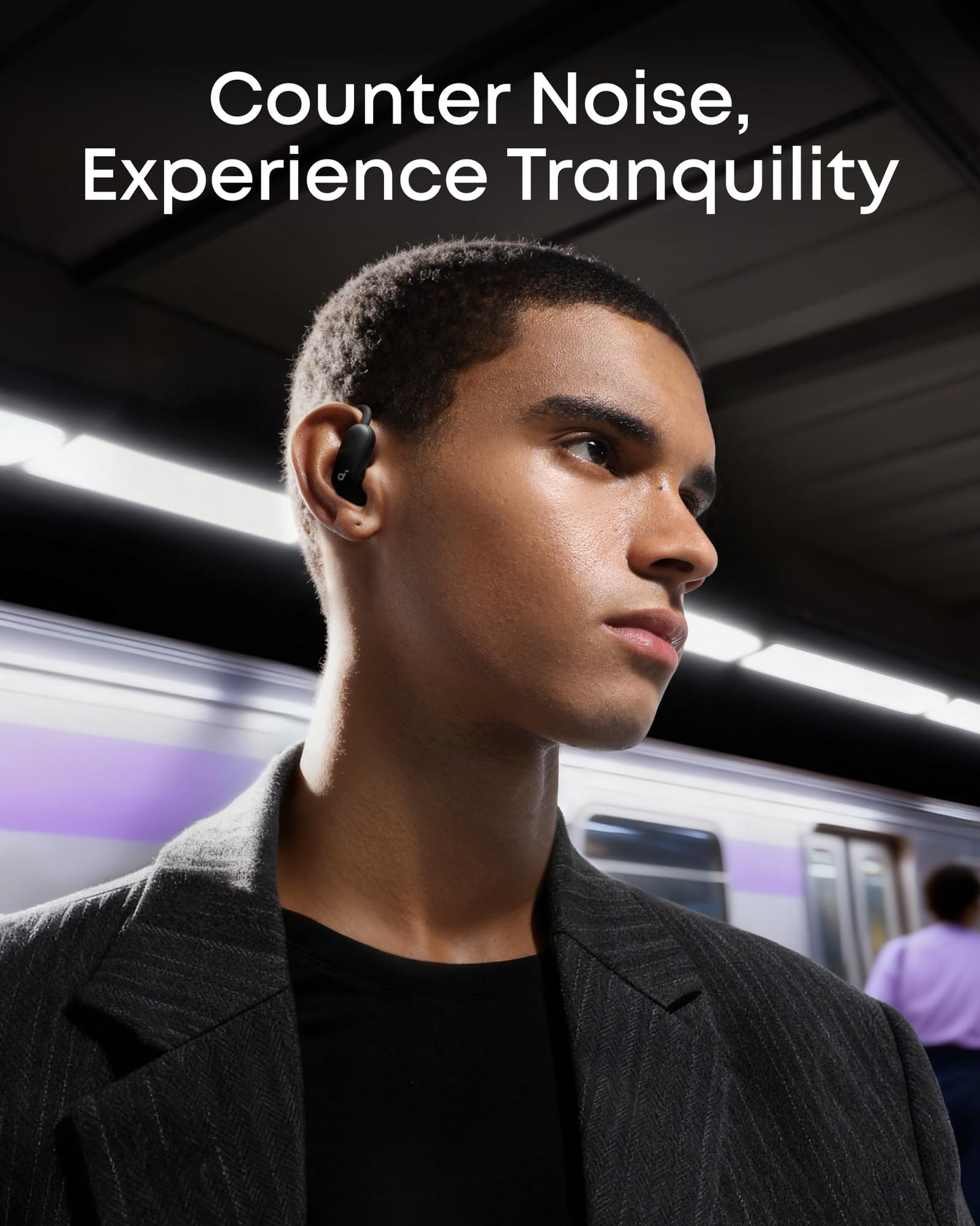 Open-Ear Wireless Headphones with Noise Cancellation