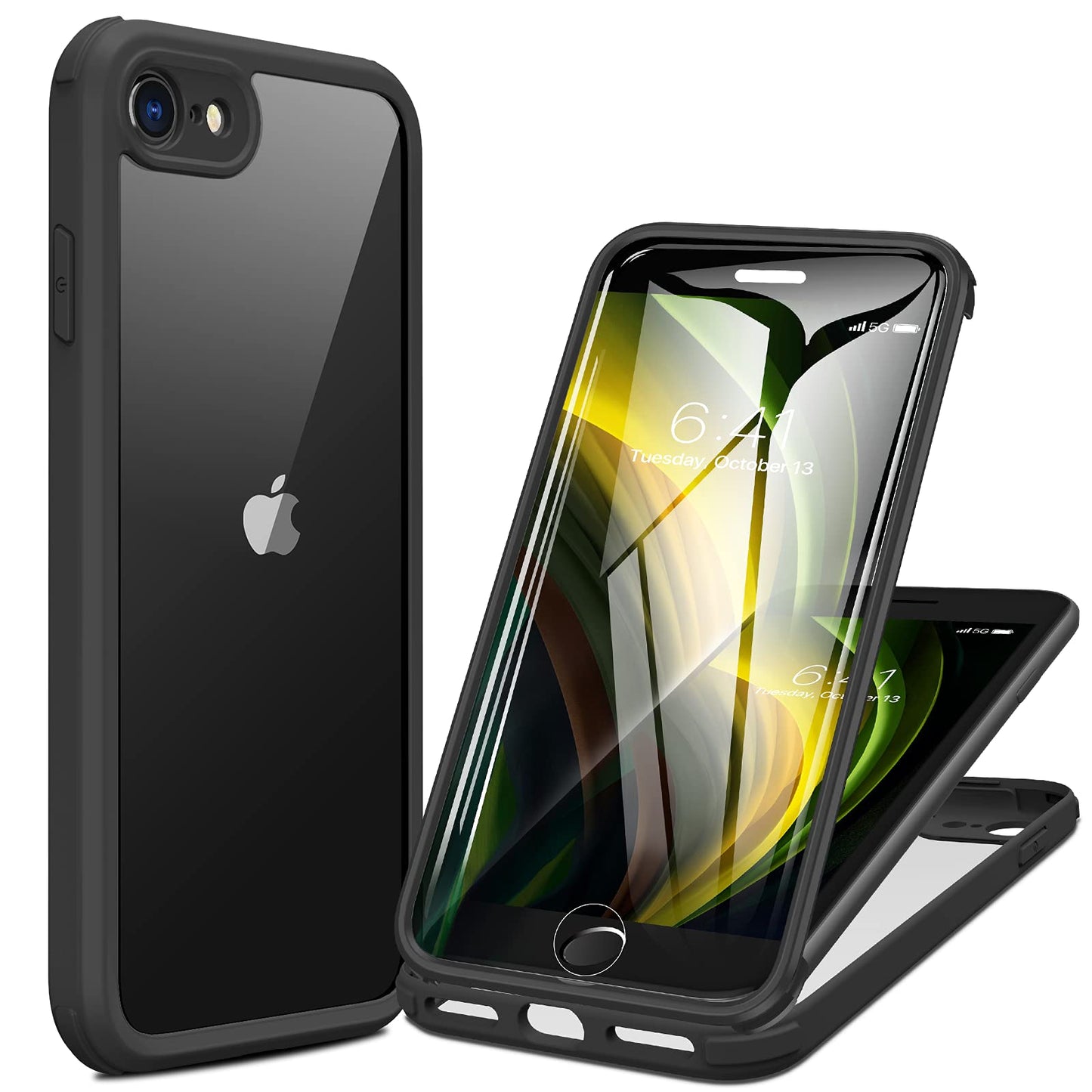 Miracase Full Body for iPhone All Series Glass Case