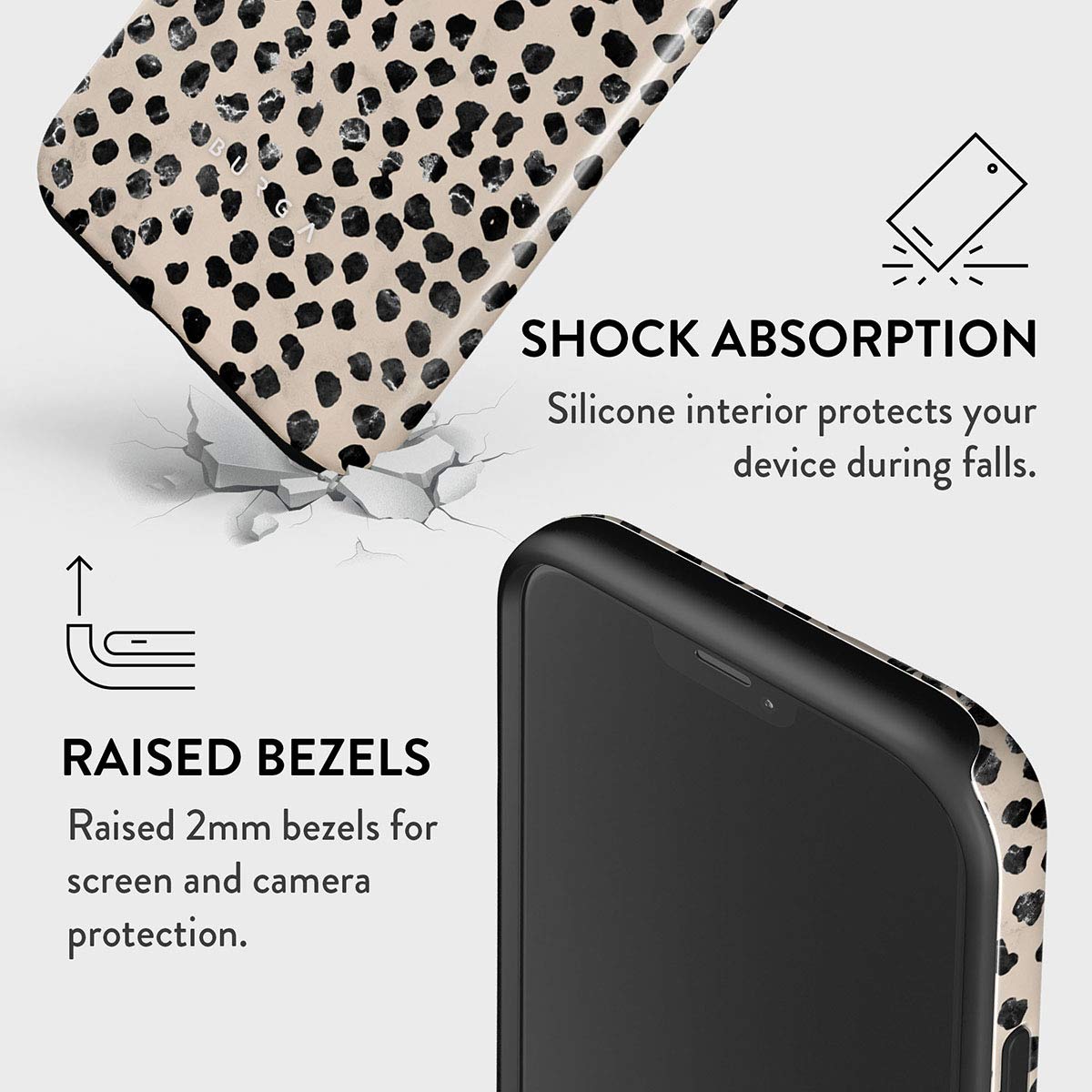 BURGA Unisex Phone Case for iPhone ProMax