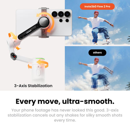 AI Tracking Phone Gimbal Stabilizer