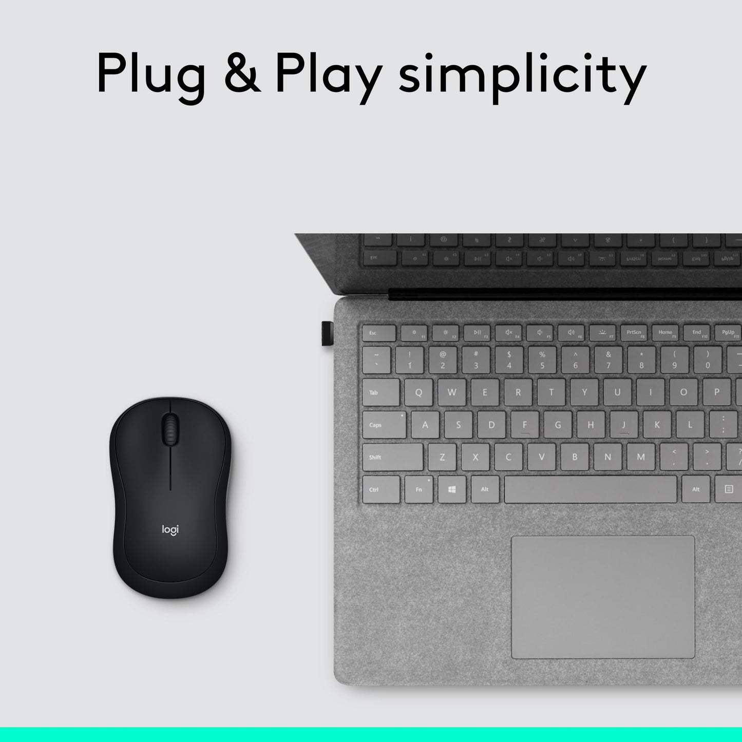 Silent Bluetooth Wireless Mouse with Compact Design