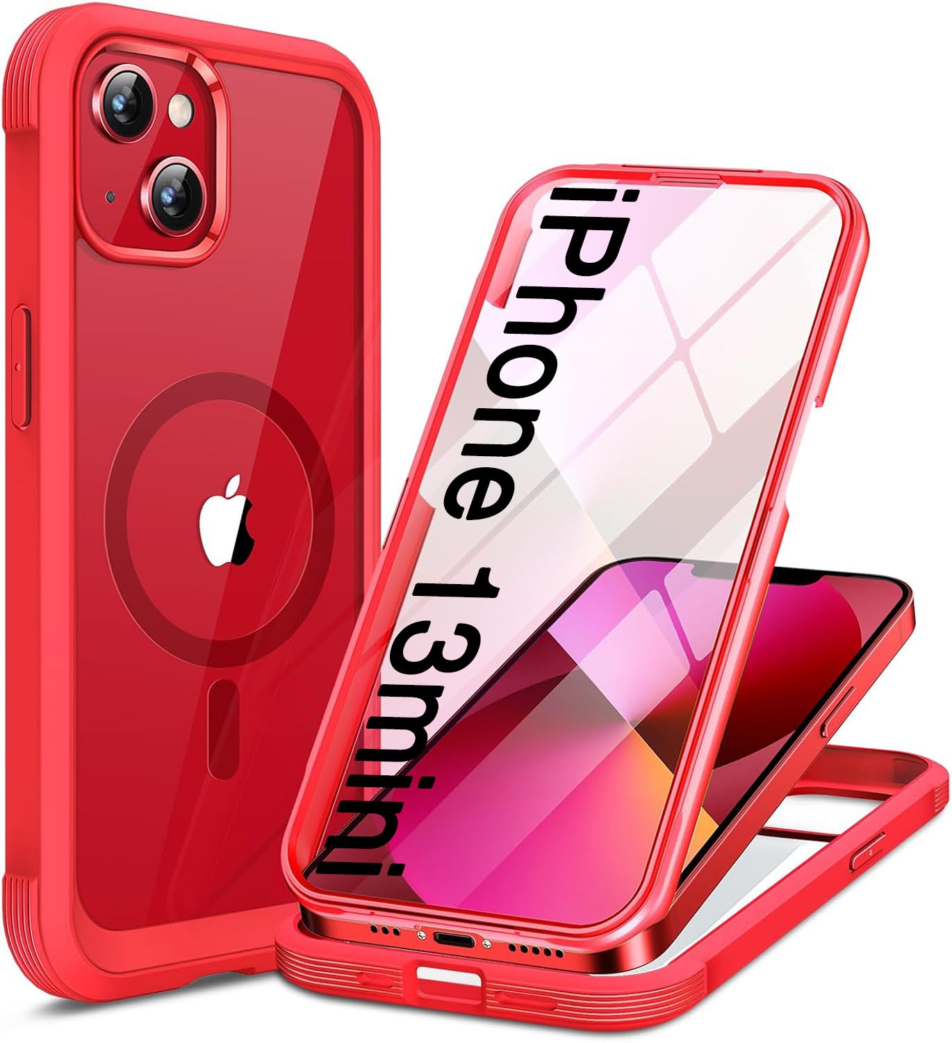 Miracase Full Body for iPhone All Series Glass Case