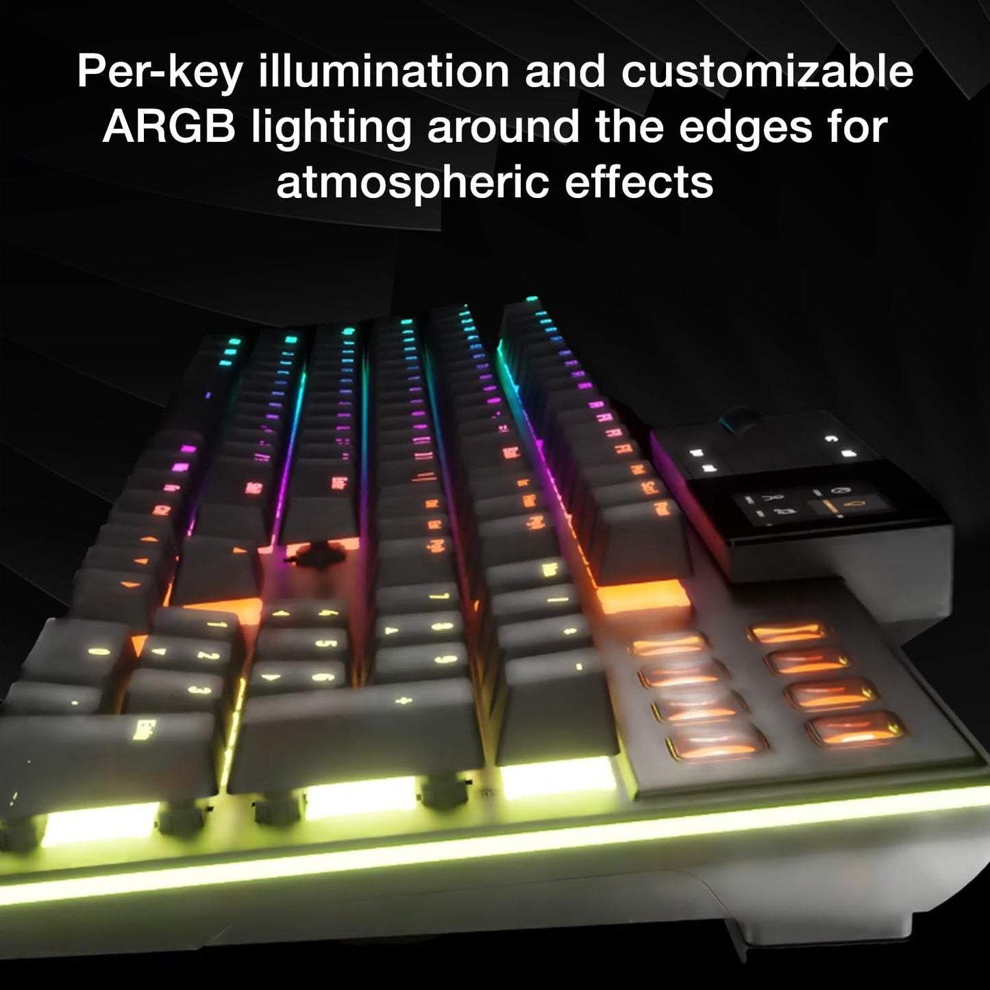 Silent Mechanical Keyboard with RGB Backlight