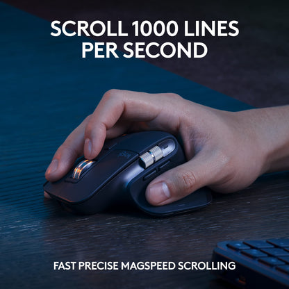 Wireless Keyboard and Mouse Combo with Palm Rest