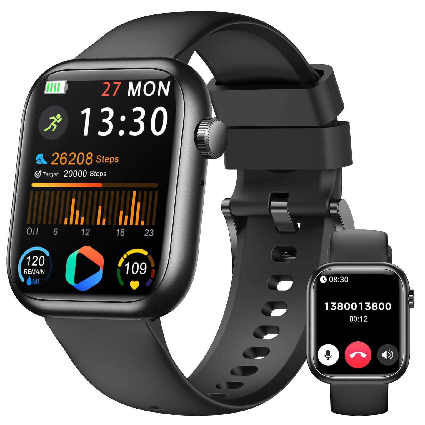 Smart Fitness Tracker with Heart Rate & Sleep Monitoring