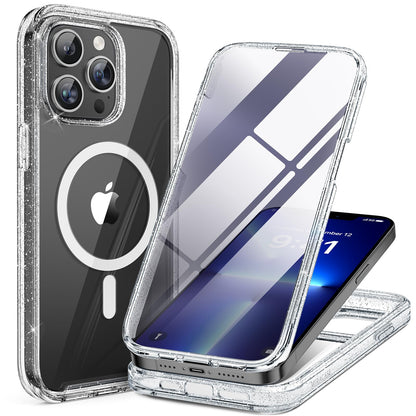 Miracase Full Body for iPhone All Series Glass Case