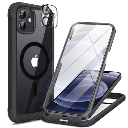 Miracase Full Body for iPhone All Series Glass Case
