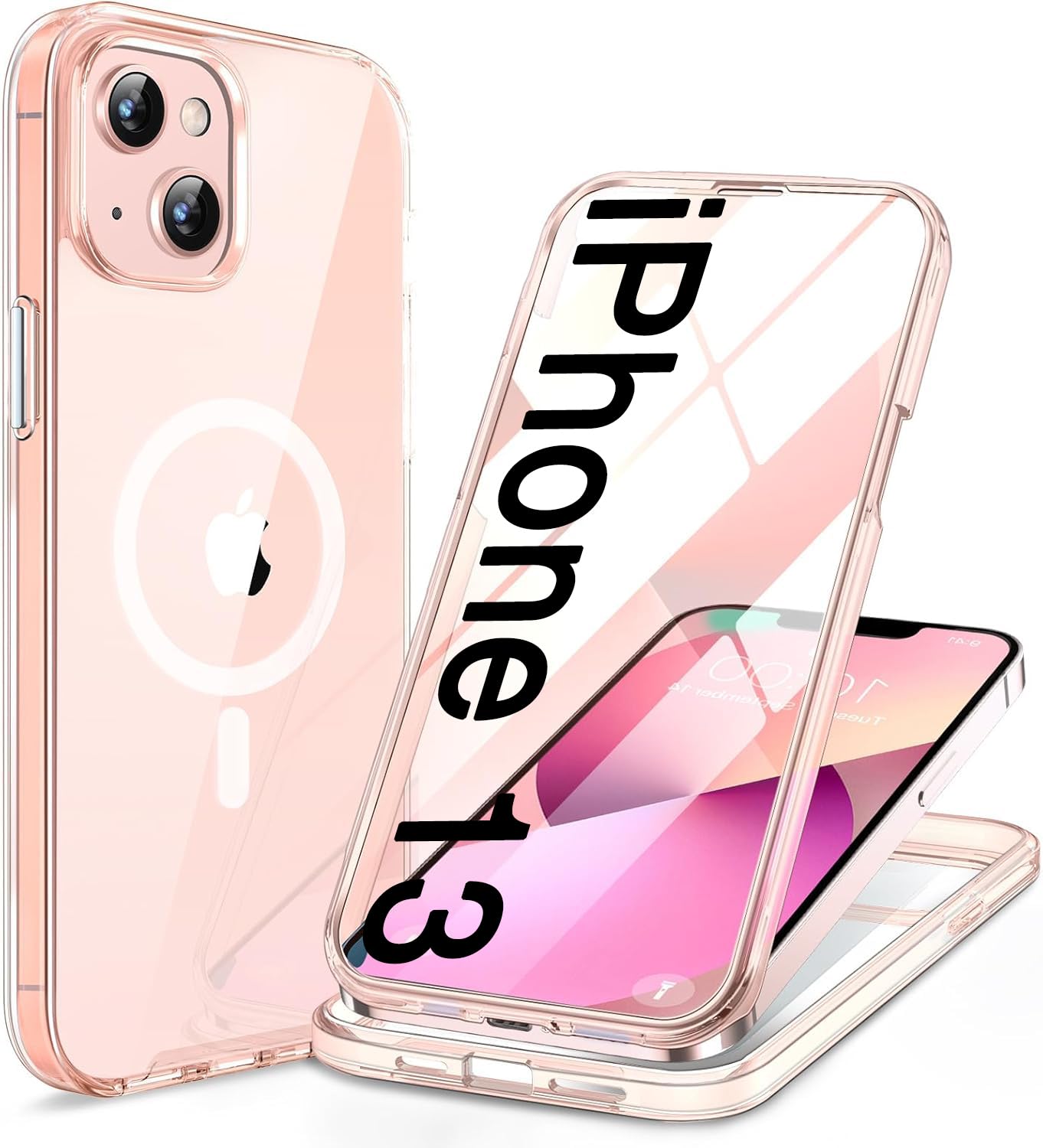 Miracase Full Body for iPhone All Series Glass Case