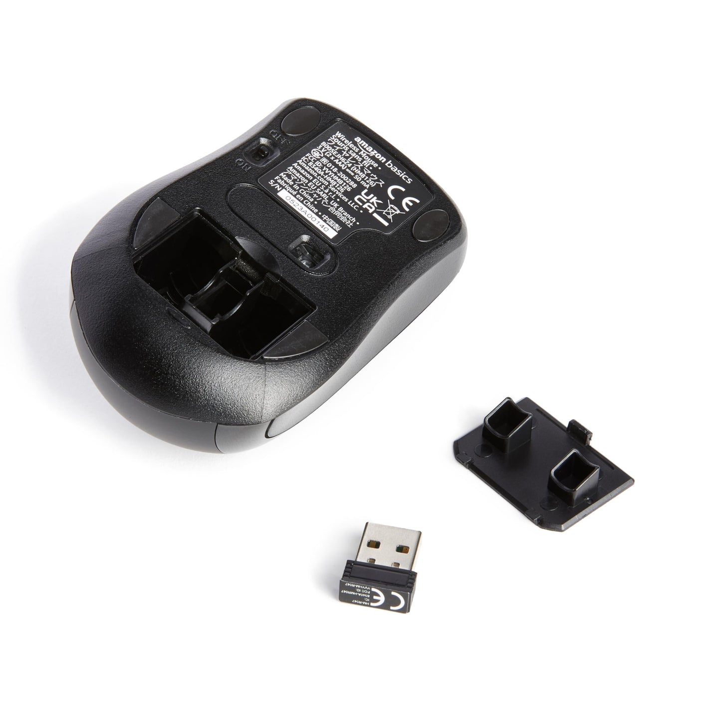 Wireless Optical Mouse with USB Receiver