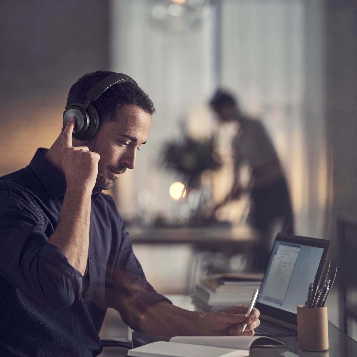 Premium Wireless Headphones with Active Noise Cancellation