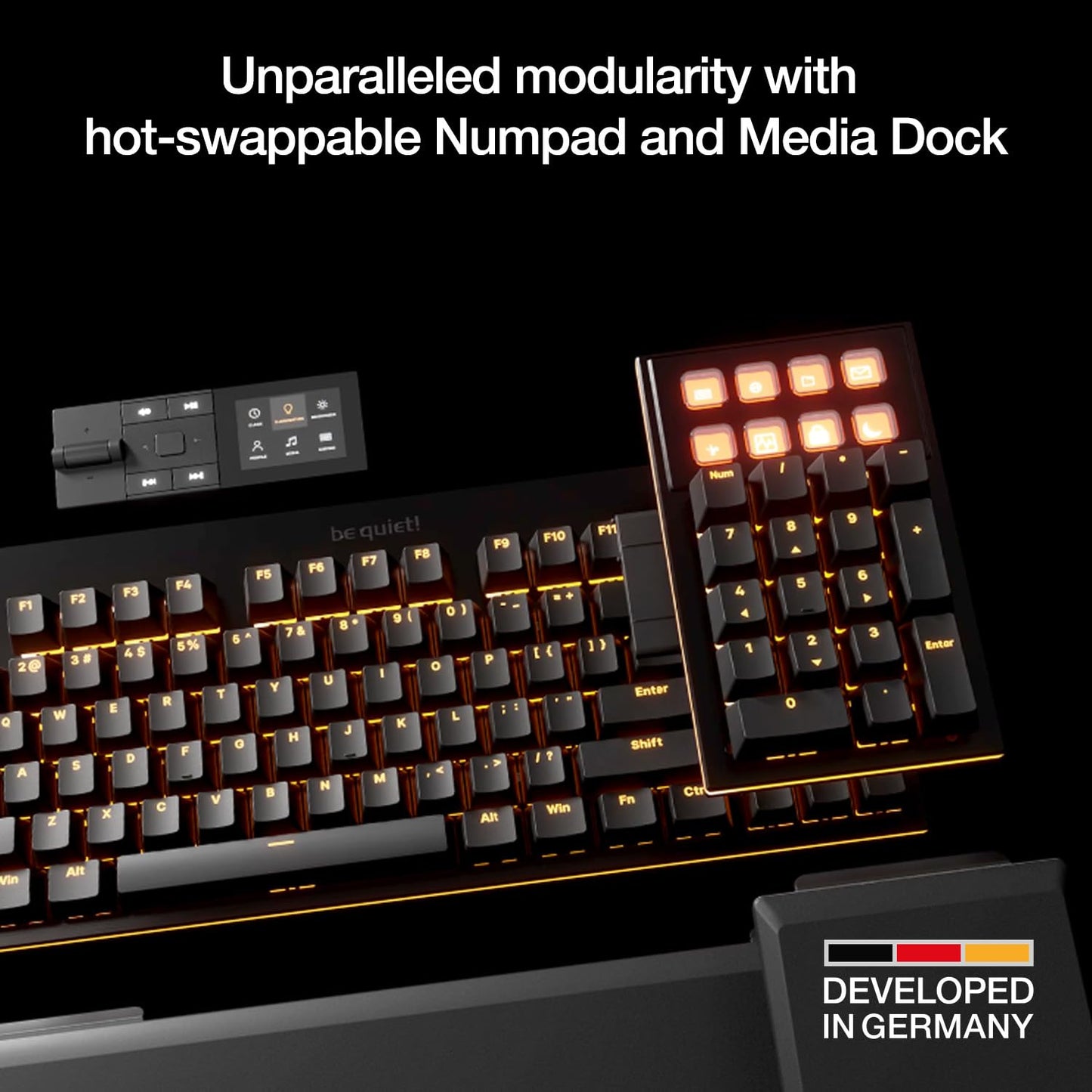 Silent Mechanical Keyboard with RGB Backlight