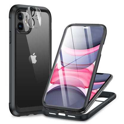 Miracase Full Body for iPhone All Series Glass Case