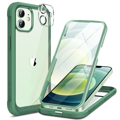 Miracase Full Body for iPhone All Series Glass Case