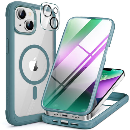 Miracase Full Body for iPhone All Series Glass Case