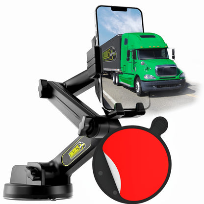 Heavy Duty Truck Phone Mount with Extended Arm