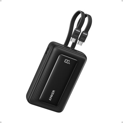 20,000mAh Fast Charging Power Bank with Built-In USB-C Cable