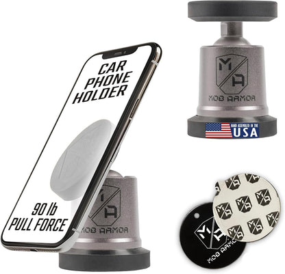 Magnetic Car Phone Mount with 360° Rotation