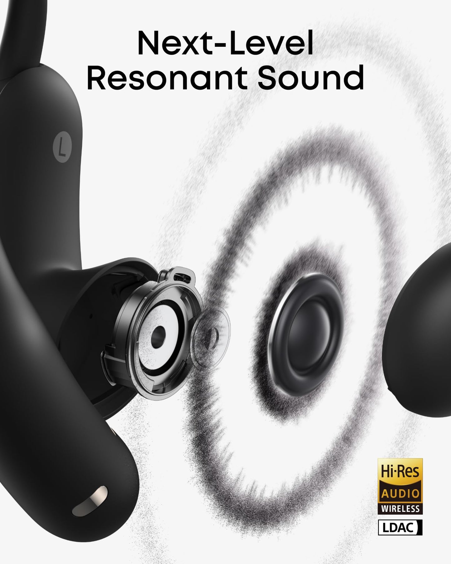 Open-Ear Wireless Headphones with Noise Cancellation