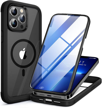 Miracase Full Body for iPhone All Series Glass Case